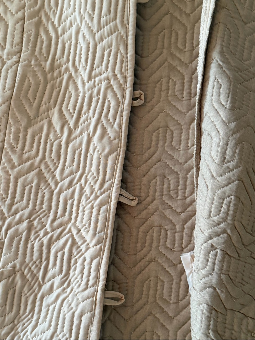 Quilted Vest in Light Beige - Women's Layering Vest